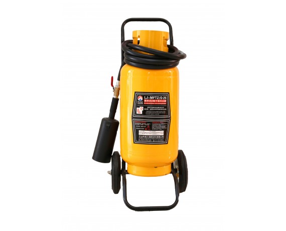 推车式D类干粉灭火器25Kg-D类灭火器-bti体育 - ABC干粉灭火剂、ABC超细干粉灭火剂、BC干粉灭火剂、水成膜泡沫灭火剂、
